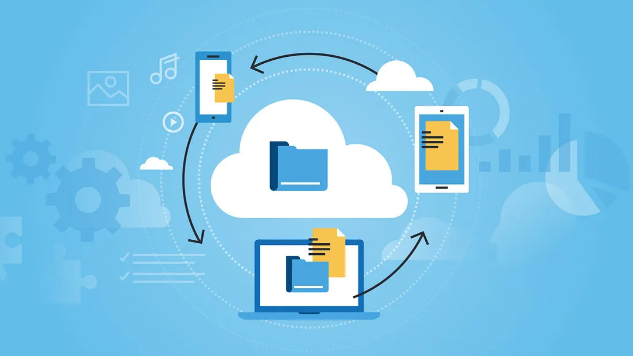 file transfer through cloud storage